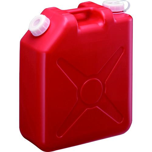 他サイト： ■瑞穂 扁平缶20Lレッドノズルなし〔品番:0207R〕【1256373:0】[直送DS][店頭受取不可]の商品画像