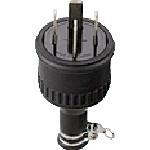 他サイト： ■Panasonic 接地3P30A防水ゴムキャップ〔品番:WF7430〕【1595764:0】[店頭受取不可]の商品画像