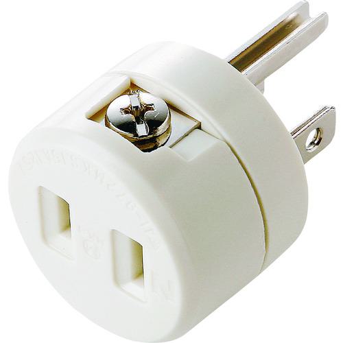 他サイト： ■SANWA 2P→3P変換アダプタ〔品番:TAPAD1RN〕【2033277:0】[店頭受取不可]の商品画像