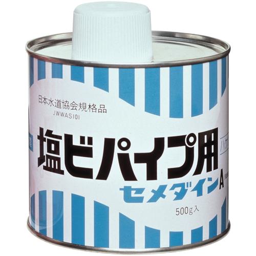 他サイト： ■セメダイン 塩ビパイプ用A (無色透明)  500g AR-067〔品番:AR067〕【2114301:0】[店頭受取不可]の商品画像