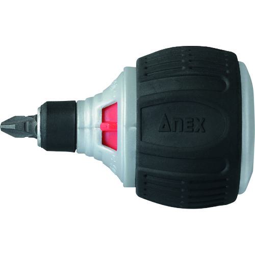 他サイト： ■アネックス ミニスタ72 ラチェットドライバー スタービータイプ〔品番:307D〕【2437832:0】[店頭受取不可]の商品画像