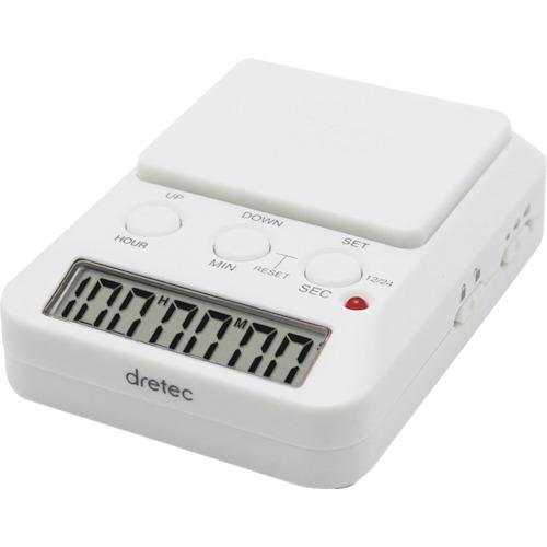 他サイト： ■dretec タイムアップ2 ホワイト〔品番:T580WT〕【2709888:0】[店頭受取不可]の商品画像