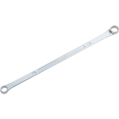 他サイト： ■TONE 両口超ロングめがねレンチ(ストレート) 対辺寸法14×17mm メッキ処理〔品番:M051417〕【2877694:の商品画像