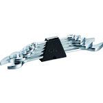 他サイト： ■KTC 両口スパナセット(6本組) 5.5×7、8×10、11×13、12×14、17×19、22×24mm〔品番:TS206の商品画像