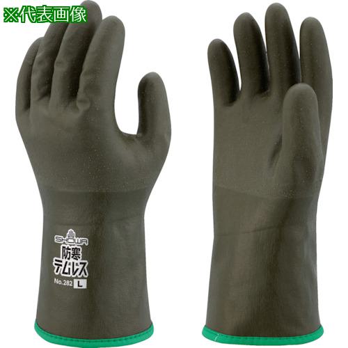 他サイト： ■SHOWA 防寒手袋 No282防寒テムレス オリーブグリーン LLサイズ〔品番:NO282LLOG〕【3374826:0】[の商品画像