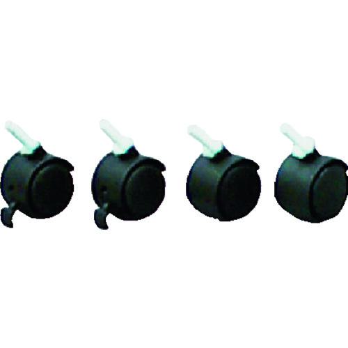 他サイト： ■IRIS 106525 メタルラックミニ用キャスター 4個セット〔品番:MM4MC〕【3598217:0】[店頭受取不可]の商品画像