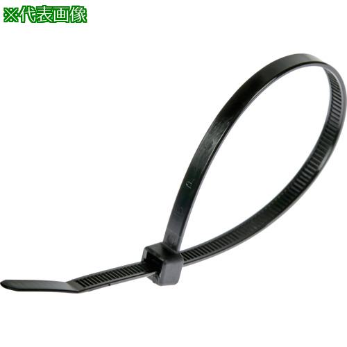 他サイト： ■TRUSCO ナイロン結束バンド耐候性タイプ幅4.8mm長さ292mm 100本〔品番:TRJ300B〕【3606775:0】の商品画像