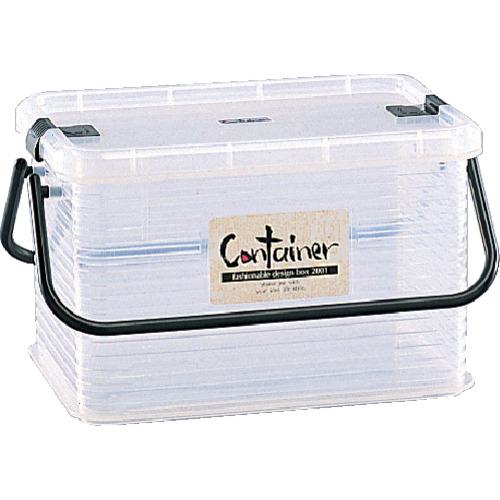 他サイト： ■SANKO pla 144362 コンテナー クリア M NBK ナチュラルブラック〔品番:14436〕【3619741:0】の商品画像