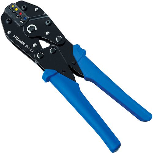 他サイト： ■HOZAN 圧着ペンチ 絶縁被覆付圧着端用〔品番:P743〕【3678326:0】[店頭受取不可]の商品画像