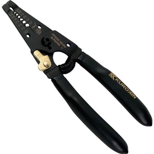 他サイト： ■フジ矢 ワイヤーストリッパA型(黒金)〔品番:PP323A165BG〕【3682830:0】[店頭受取不可]の商品画像
