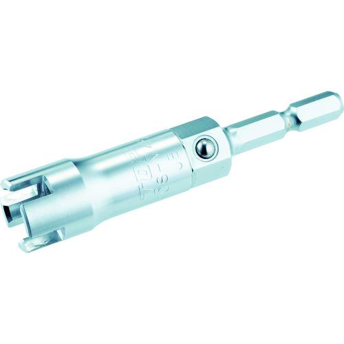 他サイト： ■TOP 電動ドリル用蝶ネジソケット M4・M5共通〔品番:ECSM45〕【3690393:0】[店頭受取不可]の商品画像