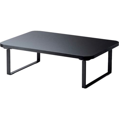 他サイト： ■ELECOM ディスプレイスタンド 高さ12cm ブラック〔品番:PCADPSW3812BK〕【3691910:0】[店頭受取の商品画像