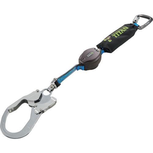 他サイト： ■タイタン REELOCKmini 小型軽量ロック機構付き巻取式シングルランヤード〔品番:HLHS130〕【3692017:0】の商品画像