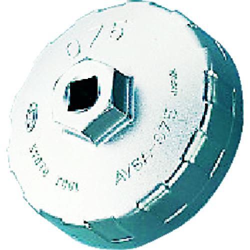 他サイト： ■KTC カップ型オイルフィルタレンチ073〔品番:AVSA073〕【3730581:0】[店頭受取不可]の商品画像