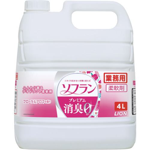 他サイト： ■ライオン ソフランプレミアム消臭 フローラルアロマの香り4L〔品番:JNCFPG4〕【3783714:0】[店頭受取不可]の商品画像