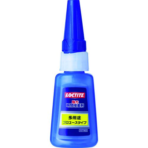 他サイト： ■LOCTITE 強力瞬間接着剤 プロユース 多用途 20g〔品番:LMP020〕【3784045:0】[店頭受取不可]の商品画像