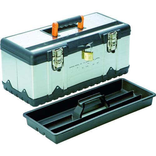他サイト： ■TRUSCO ステンレス工具箱 Mサイズ〔品番:TSUS3025M〕【3894860:0】[店頭受取不可]の商品画像