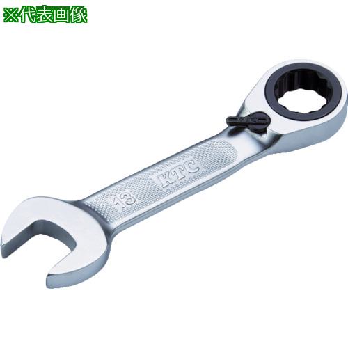 他サイト： ■KTC ショートラチェットコンビネーションレンチ(締緩切替タイプ) 17mm〔品番:MSR2SA17〕【3921573:0】[の商品画像