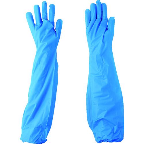 他サイト： ■エステー NO944ポリエチレン使い切り手袋ロングタイプブルー (30枚入)〔品番:NO944B〕【3979059:0】[店頭の商品画像