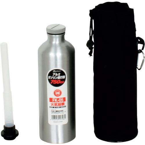 他サイト： ■Meltec ガソリンアルミボトル750CC〔品番:FK05〕【4055112:0】[店頭受取不可]の商品画像