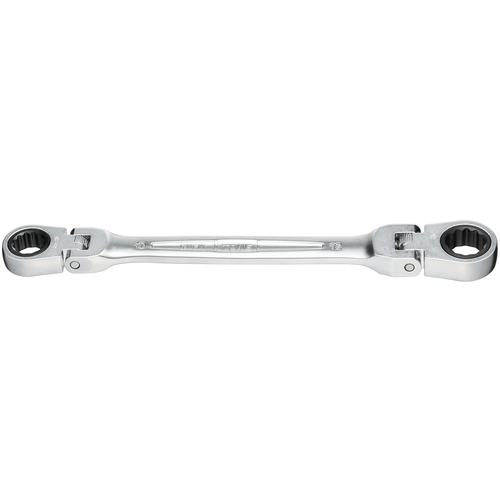 他サイト： ■TONE 両首振ラチェットめがねレンチ 10×12mm〔品番:RMFW1012〕【4057902:0】[店頭受取不可]の商品画像