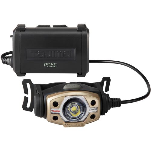 他サイト： ■タジマ LEDヘッドライトC501Dセット〔品番:LEC501DSP〕【4169231:0】[店頭受取不可]の商品画像