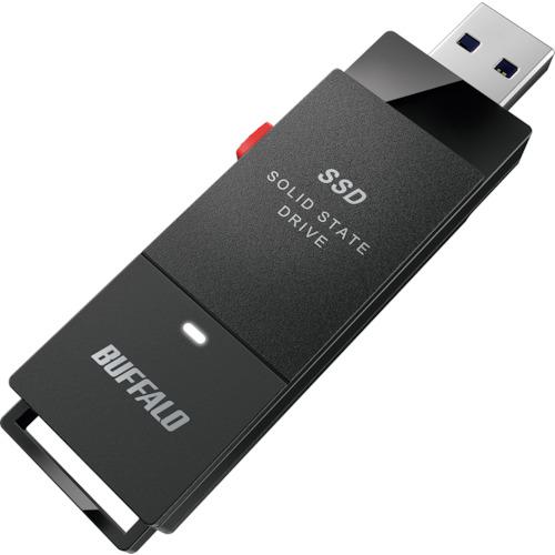 他サイト： ■BUFFALO USB3.2(Gen1) ポータブルSSD 1.0TB スティック型〔品番:SSDPUT1.0U3BKC〕【4の商品画像