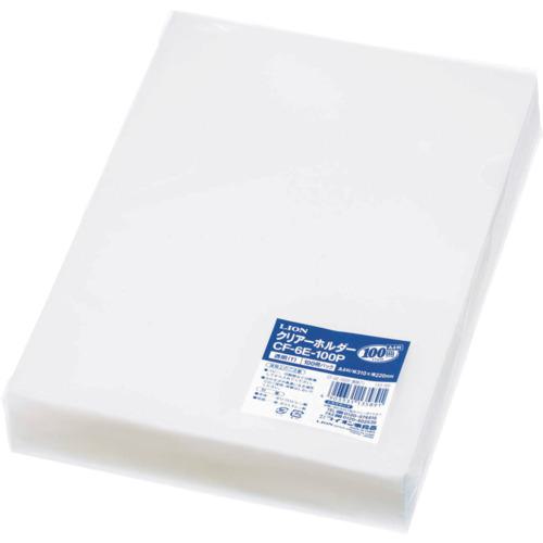 他サイト： ■ライオン クリアーホルダー135-89透明〔品番:CF6E100P〕【4305142:0】[店頭受取不可]の商品画像