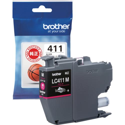 他サイト： ■brother インクカートリッジ LC411M マゼンタ〔品番:LC411M〕【4343400:0】[店頭受取不可]の商品画像