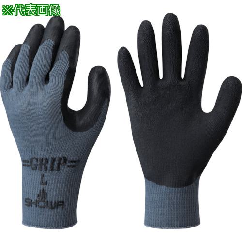 他サイト： ■SHOWA 天然ゴム背抜き手袋 NO313グリップ(ソフトタイプ) 3双入り ブラック Mサイズ〔品番:NO313MBK〕【4の商品画像