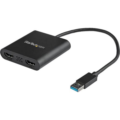 他サイト： ■StarTech ディスプレイアダプター/USB-A - 2x HDMI/USB 3.0/Winのみ対応〔品番:USB32HDの商品画像