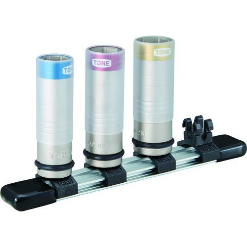 他サイト： ■TONE プロトテクター付きインパクト用薄型ホイルナットソケットセット〔品番:HAP403N〕【4943341:0】[店頭受取の商品画像