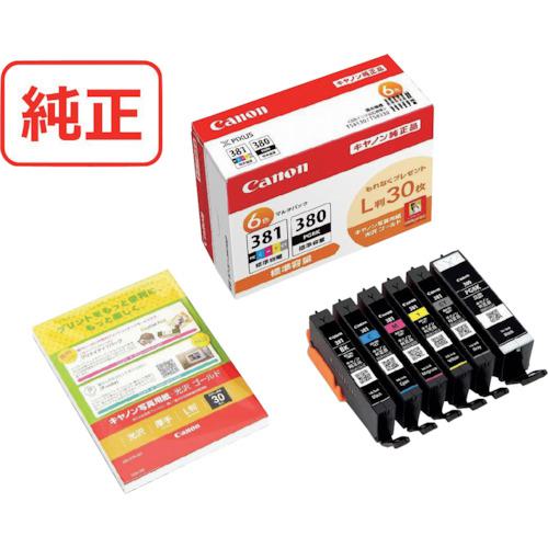 他サイト： ■キヤノン インクタンク BCI-381+380/6MP〔品番:BCI3813806MP〕【5256058:0】[店頭受取不可]の商品画像