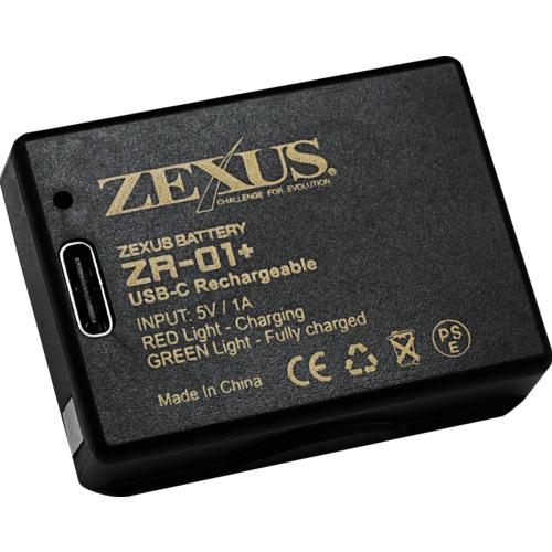 他サイト： ■ZEXUS 専用リチウム電池 ZR-01+〔品番:ZR01PLUS〕【5451998:0】[店頭受取不可]の商品画像