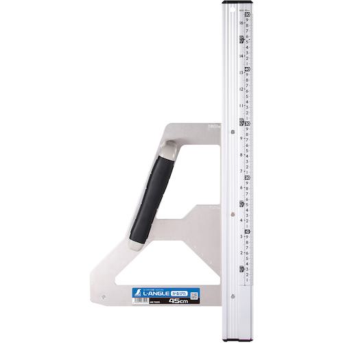 他サイト： ■シンワ 丸ノコガイド定規 エルアングル かるぴた 45cm 併用目盛〔品番:73205〕【5574567:0】[店頭受取不可]の商品画像