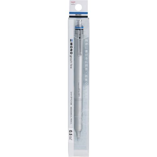 他サイト： ■Tombow シャープペンシル モノグラフファイン 0.5mm シルバー〔品番:DPA112A〕【6015006:0】[店頭受の商品画像