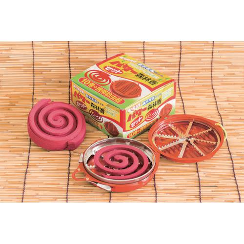 他サイト： ■児玉兄弟商会 虫よけ線香 富士錦パワー森林香10巻+携帯防虫器セット〔品番:4971833015058〕【6102708:0】の商品画像