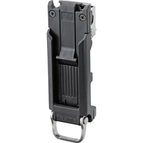 他サイト： ■タジマ セフホルダー胴ベルト用 クリップ式 樹脂 スリム〔品番:SFCSHLD〕【6577186:0】[店頭受取不可]の商品画像