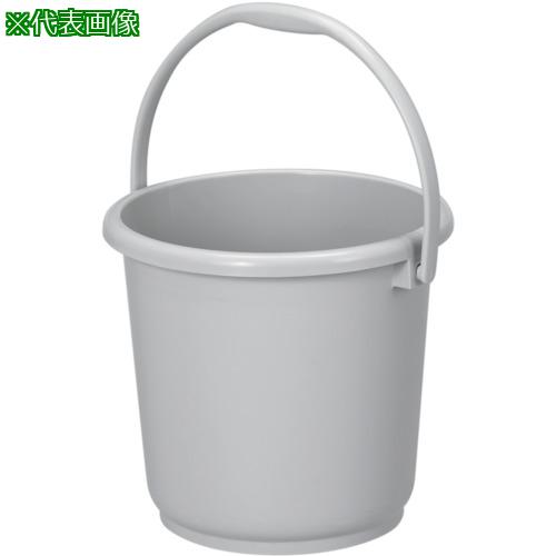 他サイト： ■TONBO セレクトバケツB-13本体 グレー〔品番:00095〕【7790147:0】[店頭受取不可]の商品画像