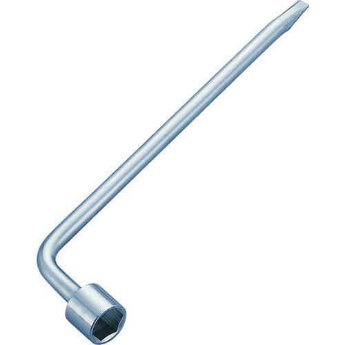他サイト： ■TONE タイヤレンチ 対辺寸法19mm 全長275mm 構造用鋼〔品番:LWR19〕【7811691:0】[店頭受取不可]の商品画像