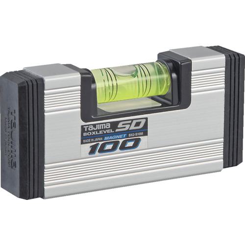 他サイト： ■タジマ マグネット付 ボックスレベルスタンダード 100mm〔品番:BX2S10M〕【8134455:0】[店頭受取不可]の商品画像