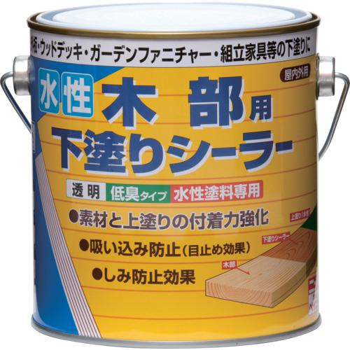 他サイト： ■ニッぺ 水性木部用下塗りシーラー 0.7L 透明 HR2201-0.7〔品番:4976124400575〕【8159328:0の商品画像