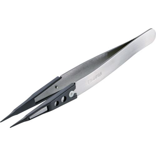 他サイト： ■HOZAN ESDチップピンセット〔品番:P644S〕【8183680:0】[店頭受取不可]の商品画像