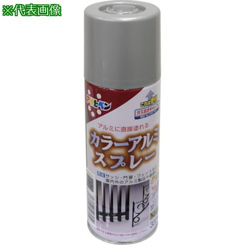 他サイト： ■アサヒペン ラッカースプレー カラーアルミスプレー 300ml 白〔品番:507891〕【8277190:0】[店頭受取不可]の商品画像