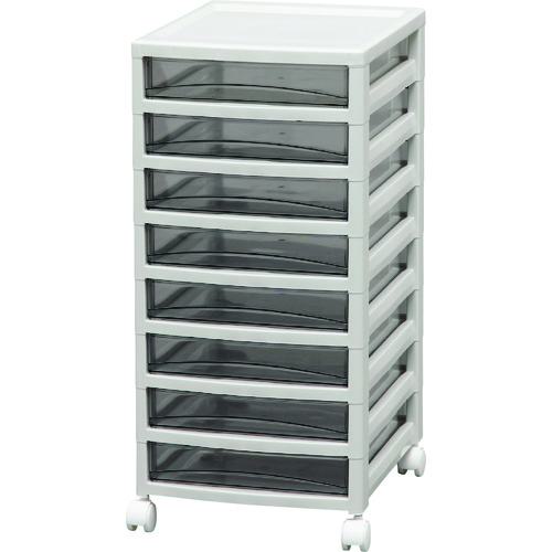 他サイト： ■IRIS 226221 オフィスチェスト 浅8段〔品番:OCES800R〕【8288186:0】[店頭受取不可]の商品画像
