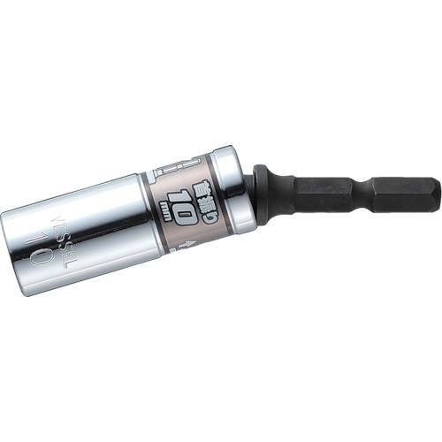他サイト： ■VESSEL 剛鍛首振りショートソケット WSA2010 対辺10×75mm〔品番:WSA2010〕【8356442:0】[店の商品画像