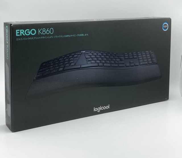 箱付 中古 完品 ロジクール ERGO K860 エルゴノミック スプリット