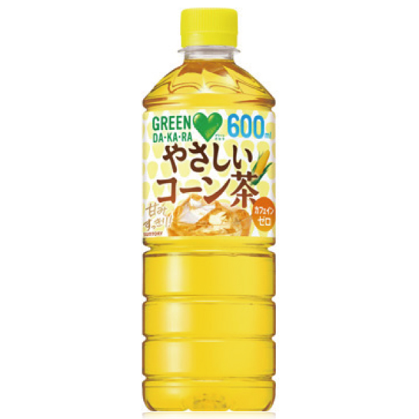 他サイト： 【セール】「24本」やさしいコーン茶 600ml ×24本×1箱 サントリー グリーンダカラ GREEN DA・KA・RA お茶の商品画像
