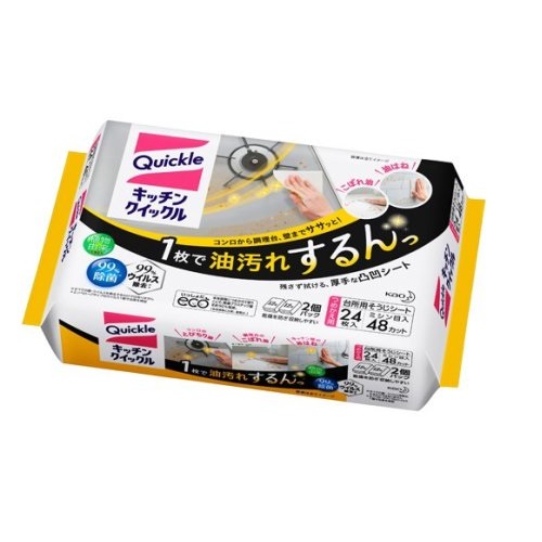 他サイト： [花王]キッチンクイックル 詰替え 24枚入の商品画像