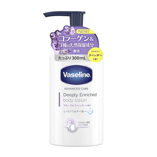 他サイト： ヴァセリン ディープリーエンリッチド ボディローション フローラルラベンダーの香り 300mlの商品画像